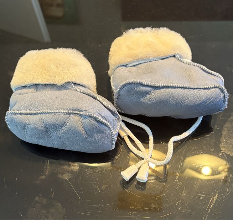 Бебешки буйки/ботушки от 100% овча кожа