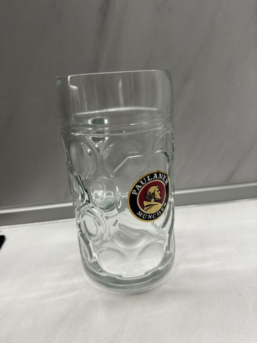 Оригинална 1L халба Paulaner München – Oktoberfest стил