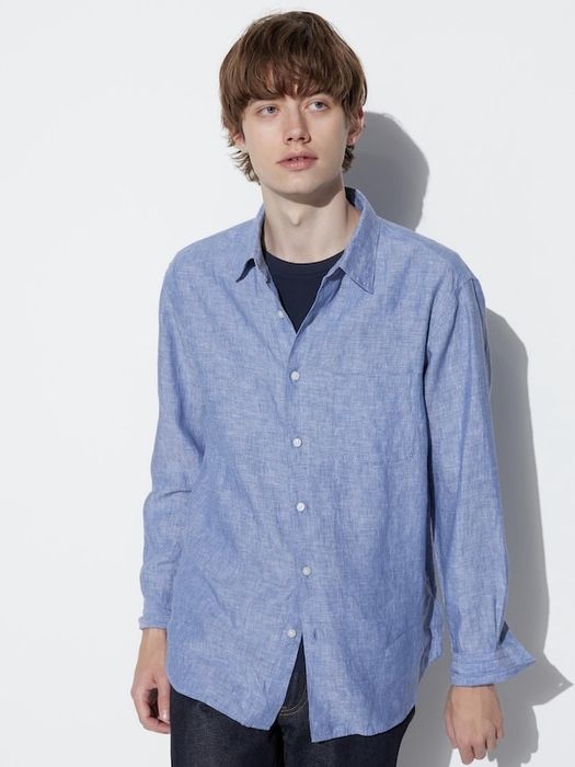 Льняная рубашка от Uniqlo