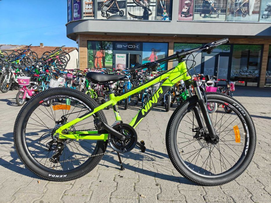 PASSATI Алуминиев велосипед 24" NINJA жълт