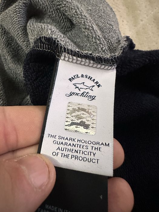 Paul & Shark Embroidery Crew Sweat мъжка ватирана блуза