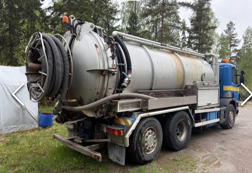 Scania 6x2 vidanje