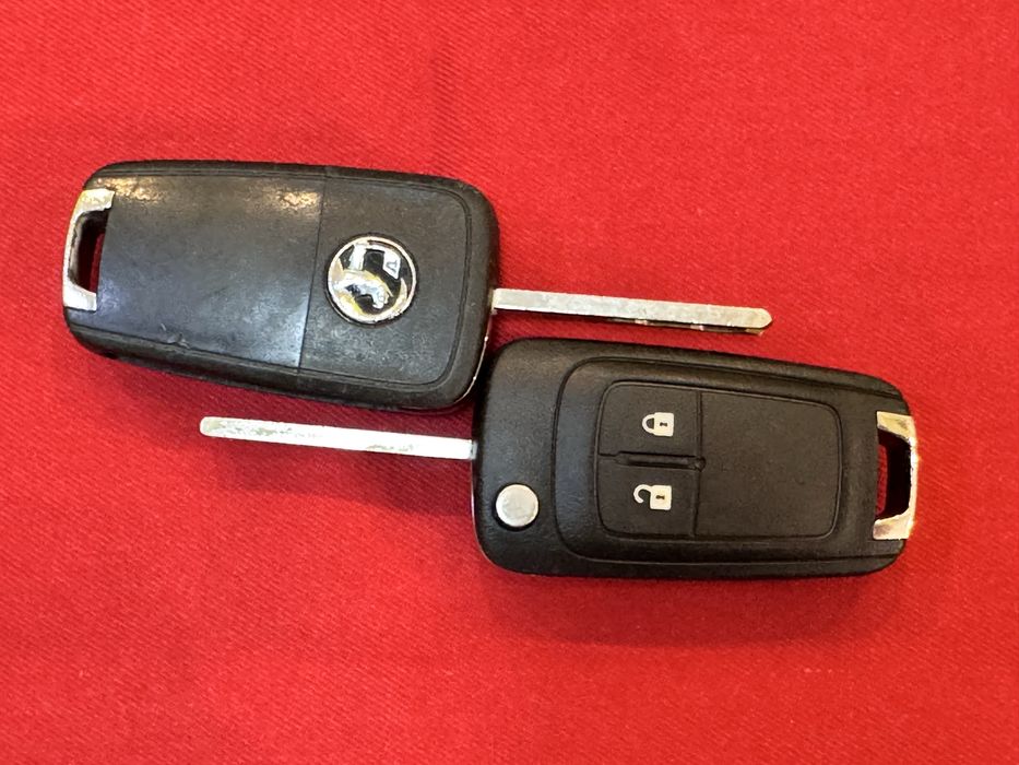 Ключ за Opel Cora Astra Zefira оригинален с 2бутона сгъваем