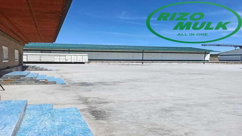 ХХХ Сдается в аренду земля 10000 м2 склад 1500 м2 цена 6 у.е.