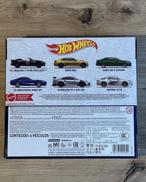 Mercedes 5 pack Matchbox, Formula 1 hot wheels BMW Audi Porsche 6 pack