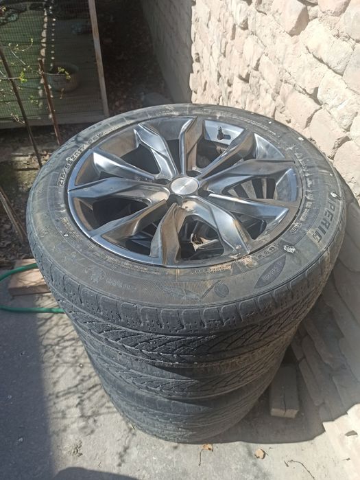 Б/У комплект колес,диски и шины,сняты с кобальта,