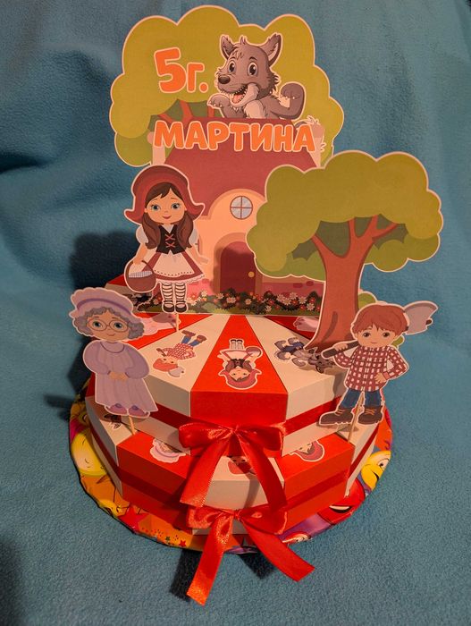 Картонена торта по поръчка