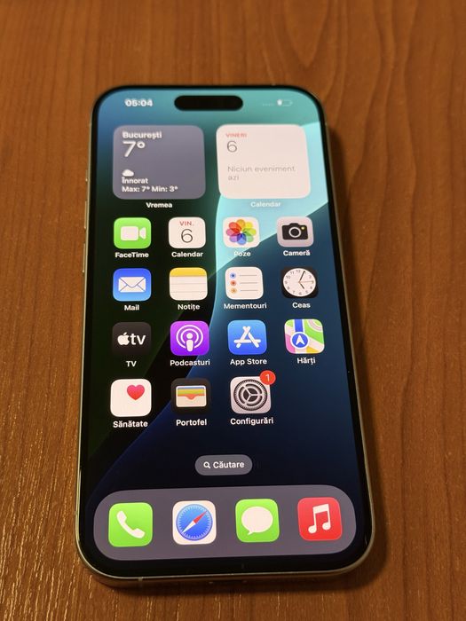 iPhone 15 Pro White Alb 256 GB