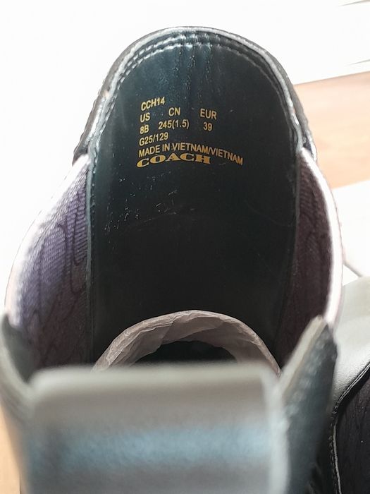COACH - полусапожки от люксового американского бренда, 38-39 разм.