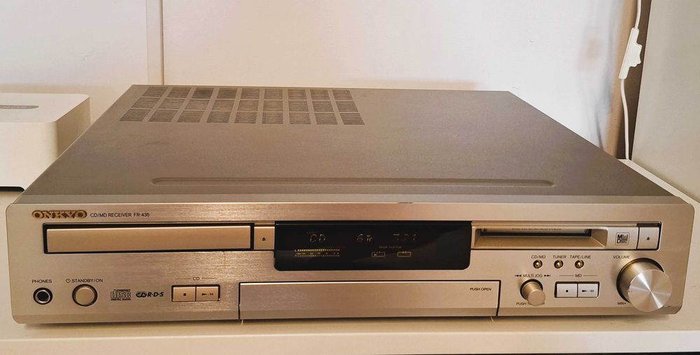 Premium full-size integrated amplituner Qnkyo FR435 Amplificator, Preamplificator CD ,MD Recorder, Tuner, made in Japan