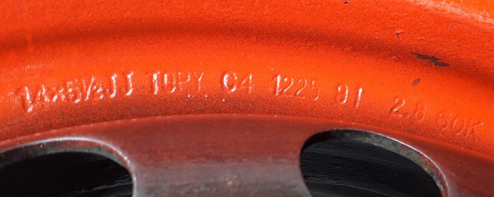 Колеса с летней резиной на 14