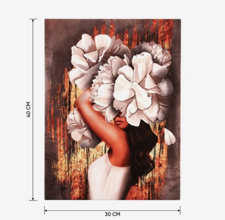 Картина «Девушка», 30 х 40 см