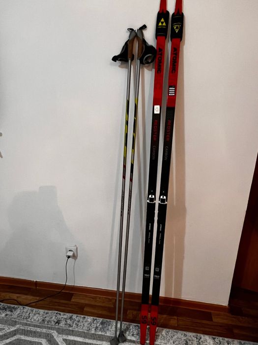 Продам лыжи в комплекте