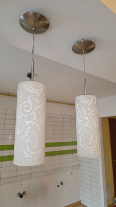 3 penduluri suspendate 55 cm