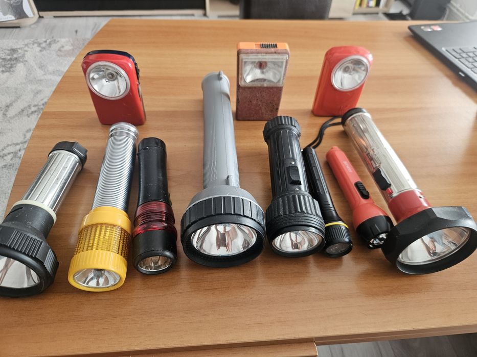 Lot 11 lanterne clasice, Elba, VARTA,  Wonder,  Panasonic...