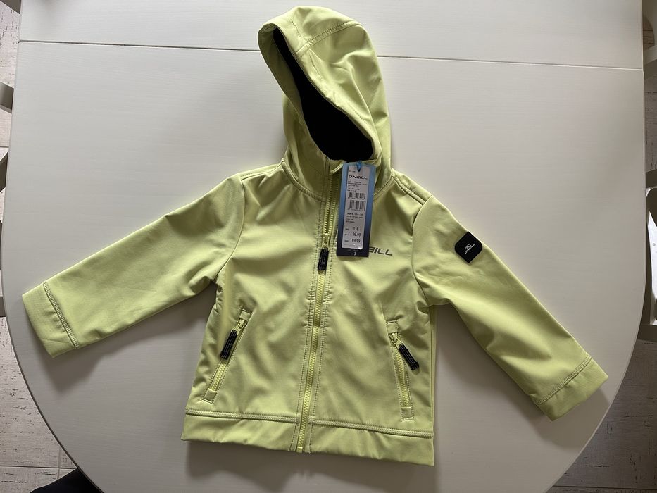 Vand windstopper copii O’Neill Softshell Explore verde, marimea 116