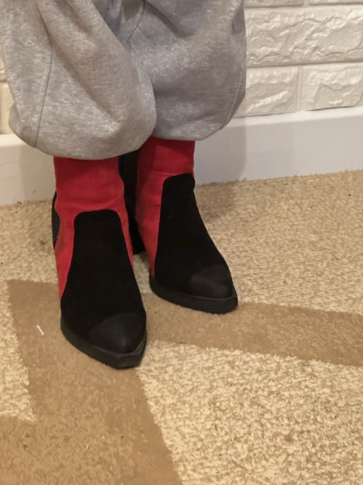 Сапоги полусапожки