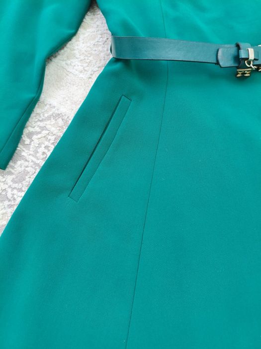 Турецкий платье. Зеленого цвета