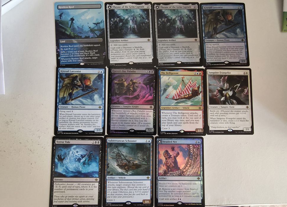 Collecție Magic the Gathering, One Piece, Pokemon