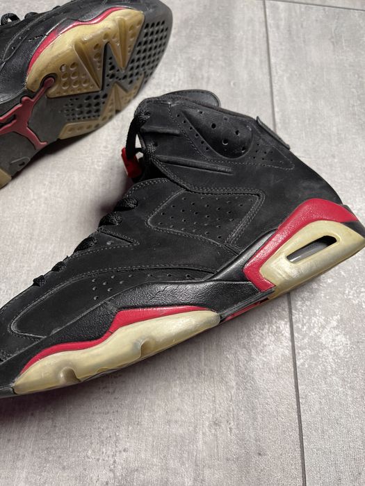 Jordan 6 Retro Black Varsity Red