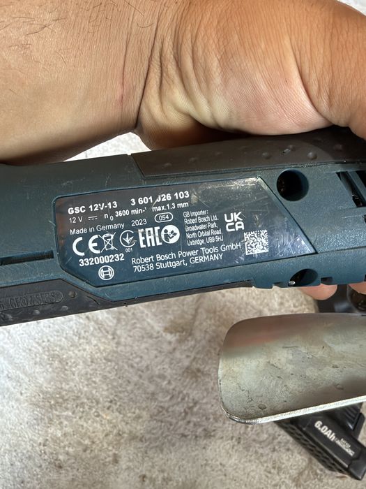 Bosch GSC 12V-3 ножица за ламарина