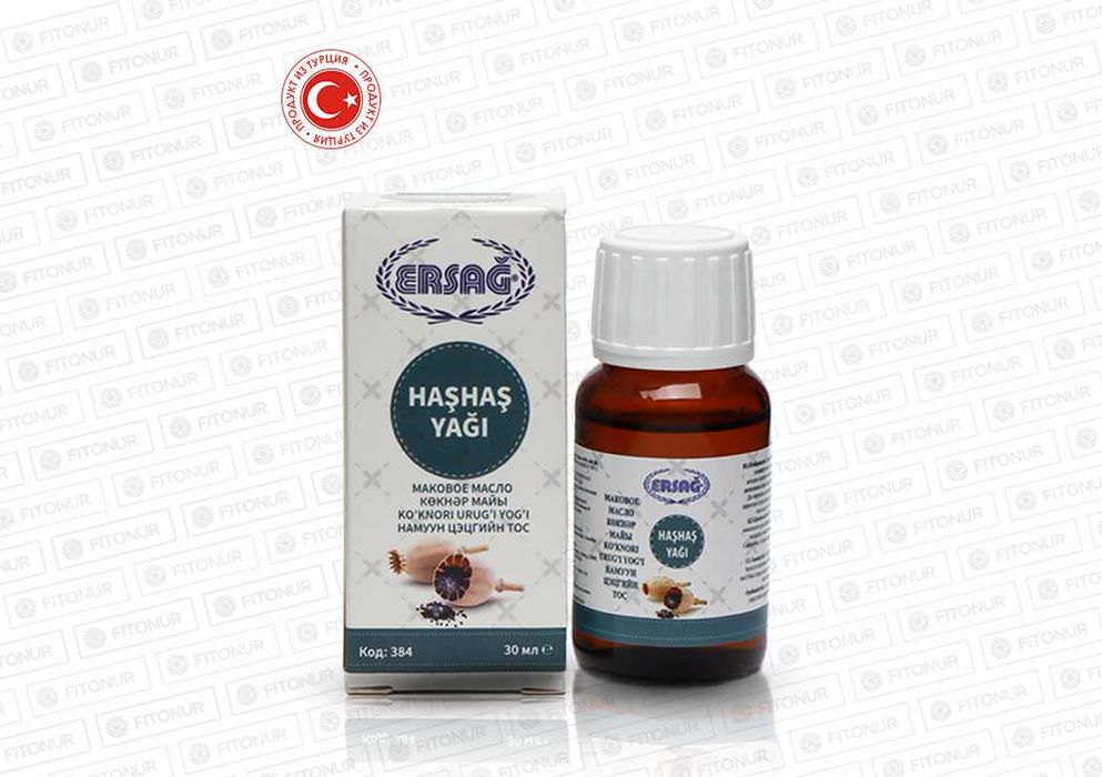 Маковое масло, ko'knori yog'i ersag tabiiy maka urug'i, мака, 30 мл