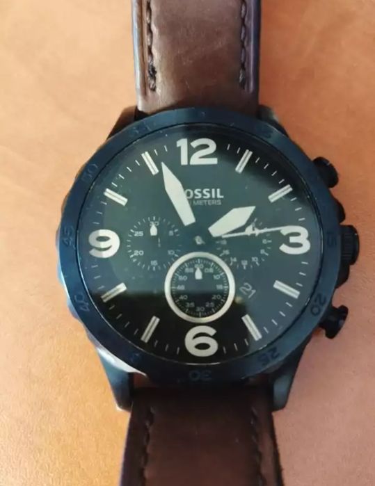 Мъжки оригинален часовник Fossil Nate 50 мм