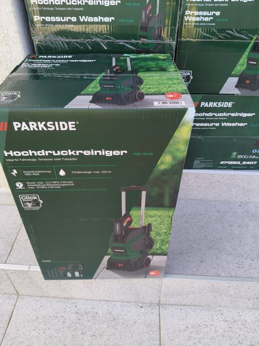 Aparat de curățat cu presiune parkside 1800w Nou sigilat 135 Bar