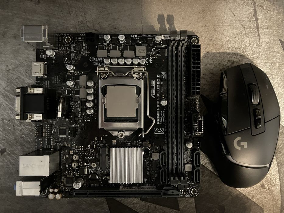 Kit Intel i5 8400, Asus H310i, cooler garantie