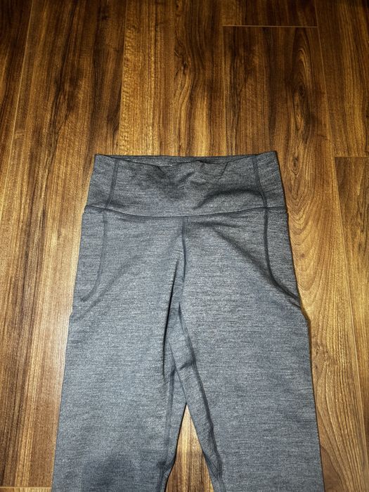 клин UNDER ARMOUR Women's UA Meridian Heather Crop LEGGINGS GRAY 1356379-001