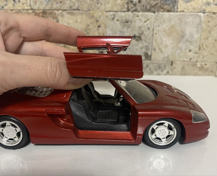 Rar! Machetă Guiloy Mercedes Benz C112, 1:24, grena, Spania
