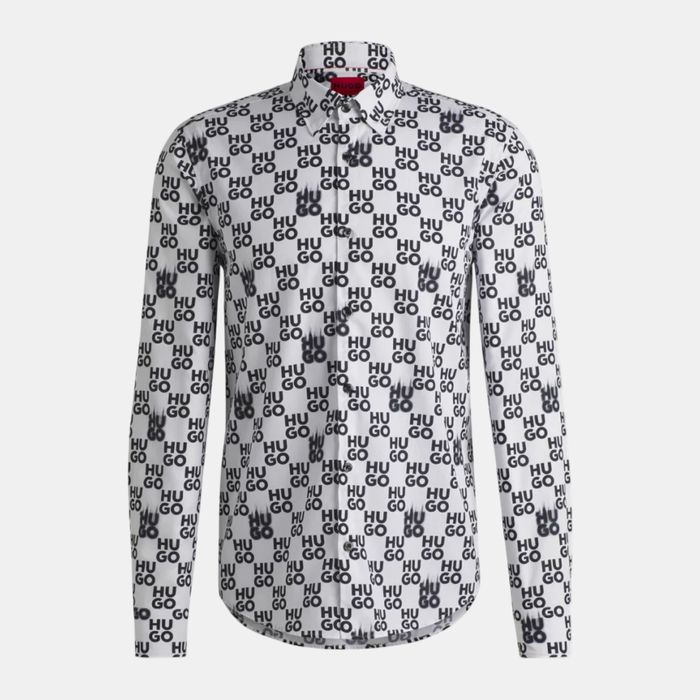 Оригинална мъжка риза Hugo Ermo 50534257