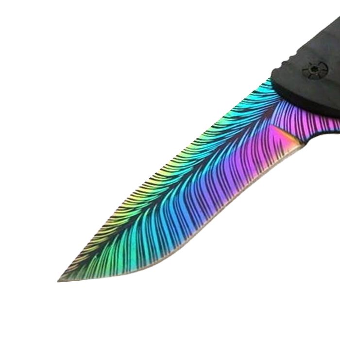 Cutit vanatoare IdeallStore®, Safari Mix, 23 cm, multicolor