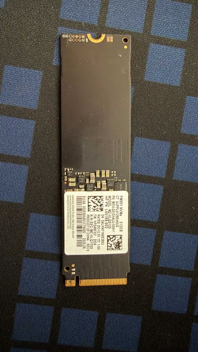 SSD 512Gb M2, NVMe, Samsung PM991 NVMe