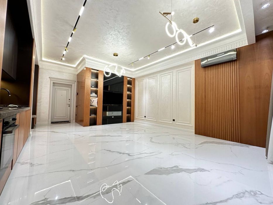 Алайский Габус! Новая 3 комнатная квартира 120м2! С Авторским ремонтом