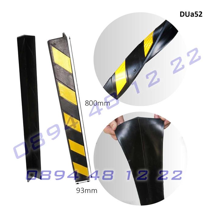 Светлоотразителен ъглов паркинг протектор ръб колона ъгъл предпазител