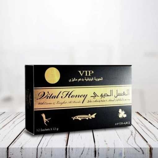 Miere afrodisiac Vital honey 12 plicuri 15 g macun magiun royal