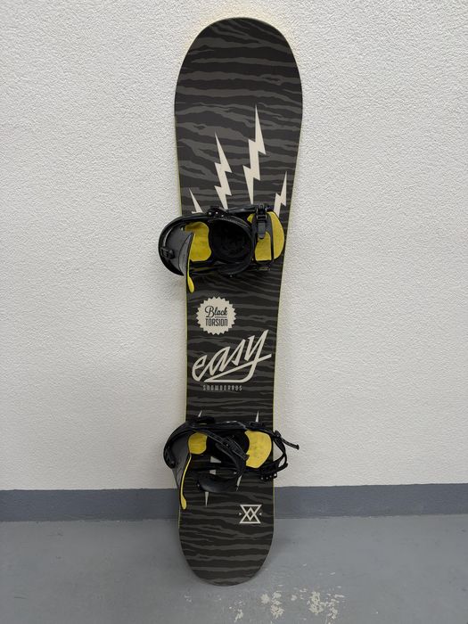placa snowboard easy black torsion 156 cm