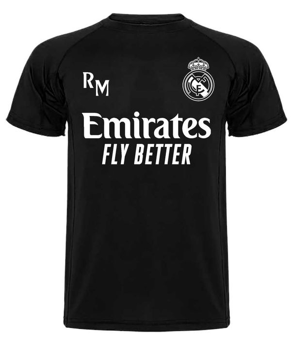 Тениски Real Madrid CHAMPIONS / Barcelona с ИМЕ И НОМЕР ПО ИЗБОР!