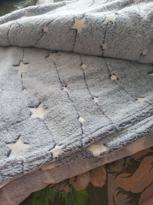 Светящийся  Плед   полуторка !