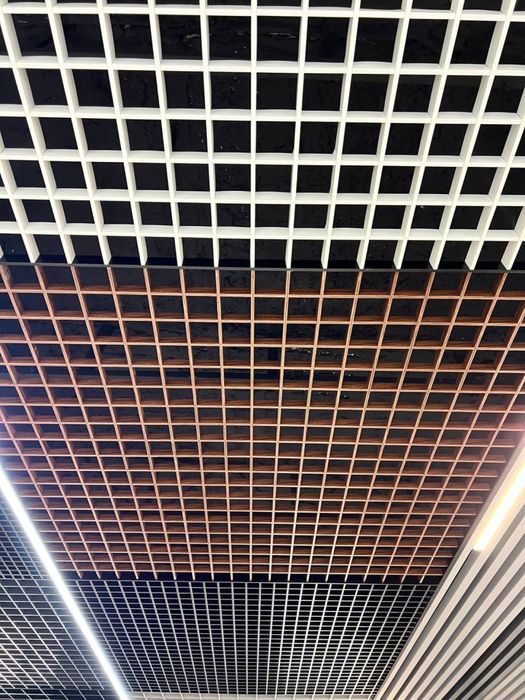 Потолок грилято / Грильято / Гренлянда / клеточный потолок / сетка пот