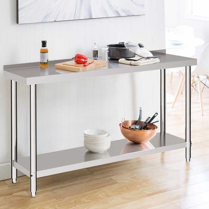 Mese inox : 90-200cm lungime, 60/70cm lățime, noi! masa