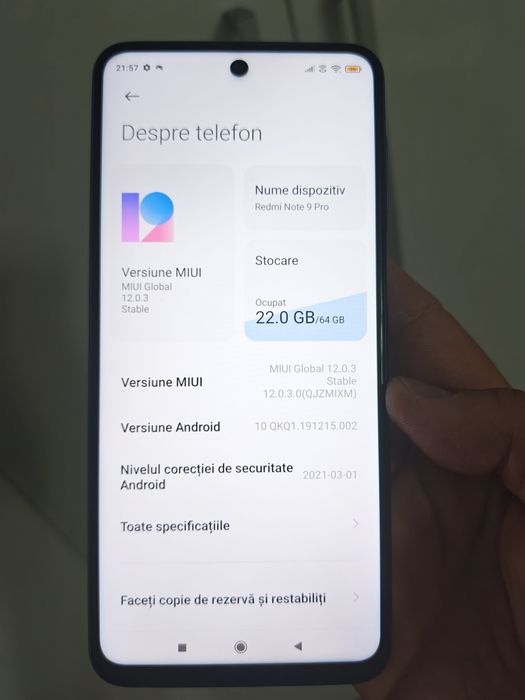 Xiaomi Redmi note 9 pro
