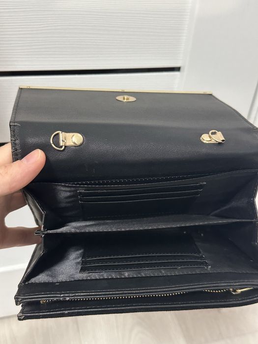 Клатч-сумка на вечер, черный