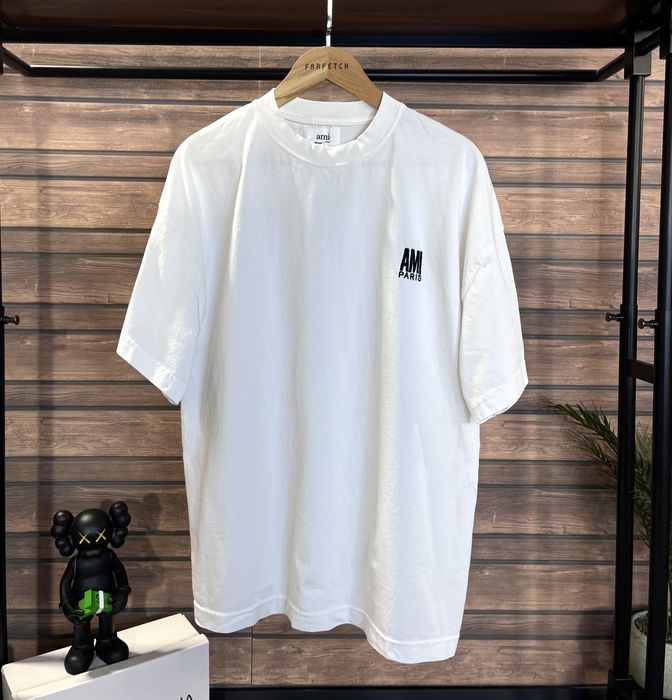 Тениска Her*on Prad*a Am*i  Y-3 Burberr*y Essential*s Off Whit*e