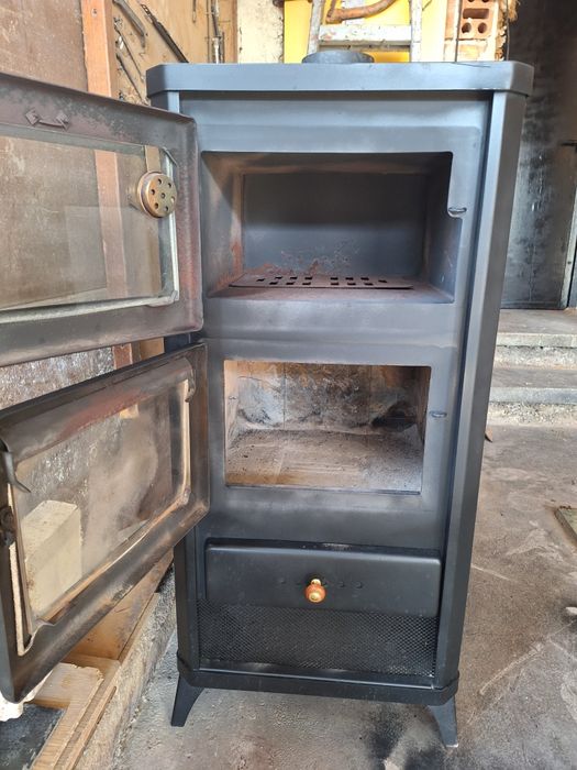 Печка на дърва използвана