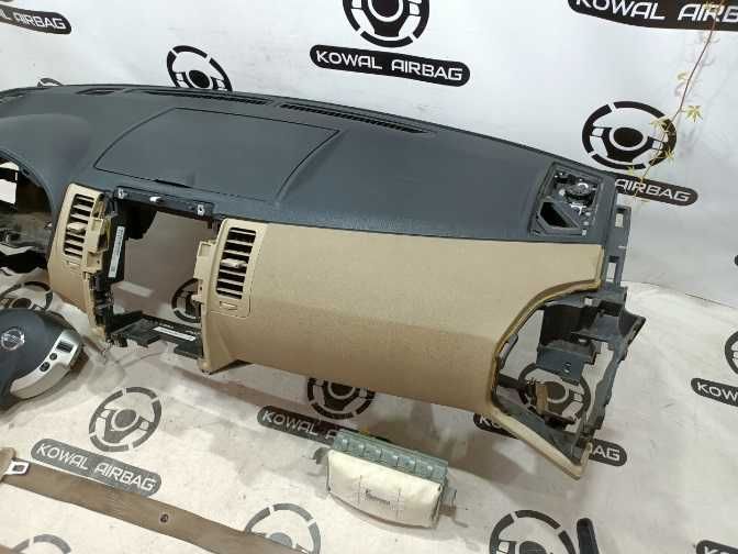 Nissan X-Ttrail II kit airbag - plansa bord - set centuri de siguranta