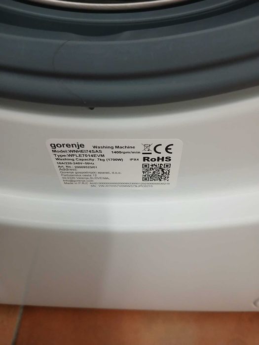 Masina spalat Gorenje noua in garantie