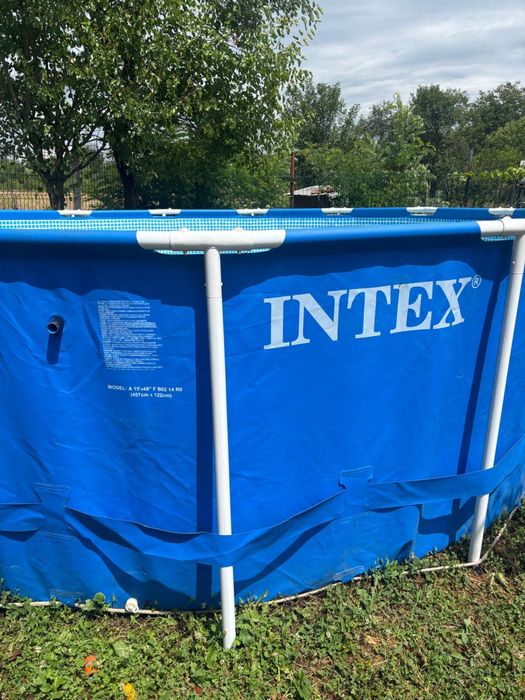 Piscina supraterana cu cadru metalic 4.5 metri diametru