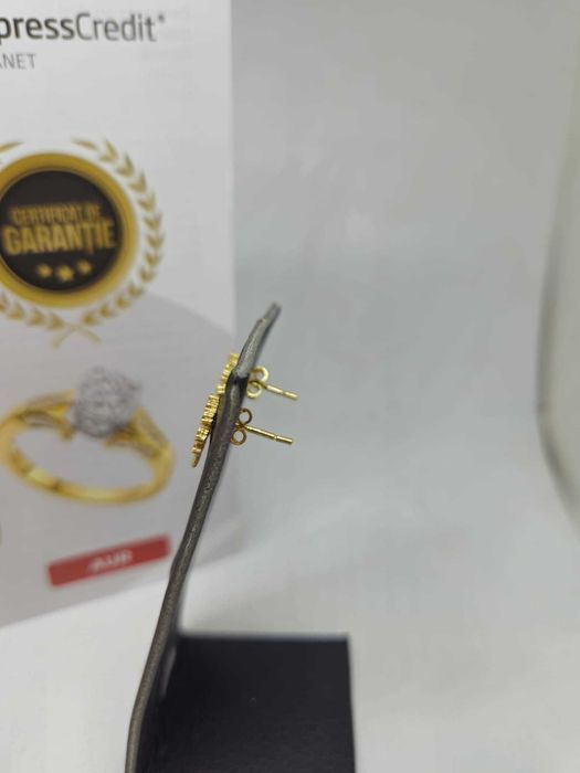 Cercei aur 14k 1.66gr (Ag1 Alexandru b52956)*Garantie 2 ani